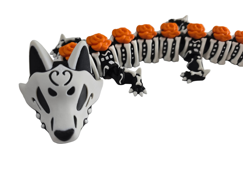 3D Printed Day of the Dead Dragon
