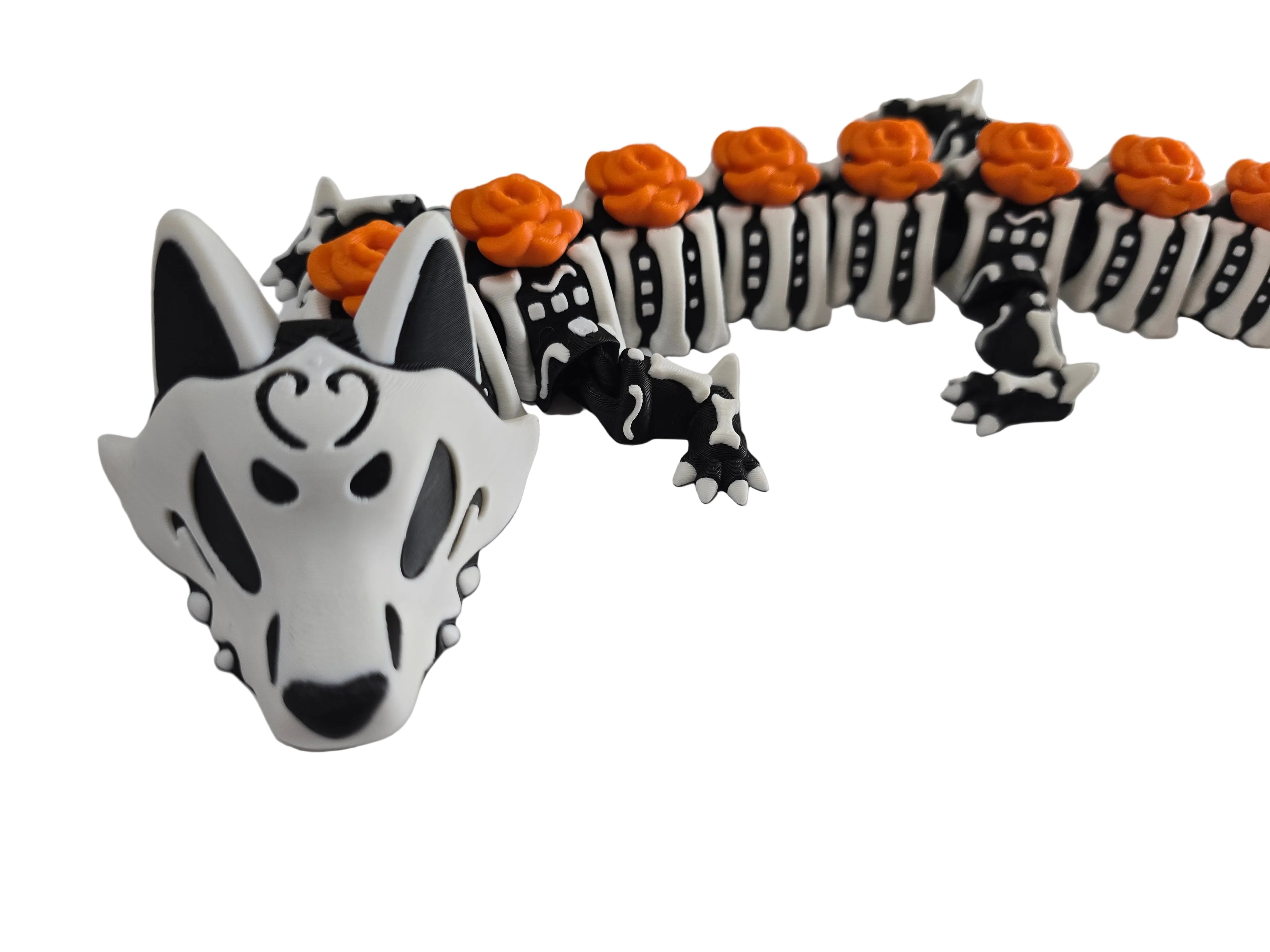 3D Printed Day of the Dead Dragon