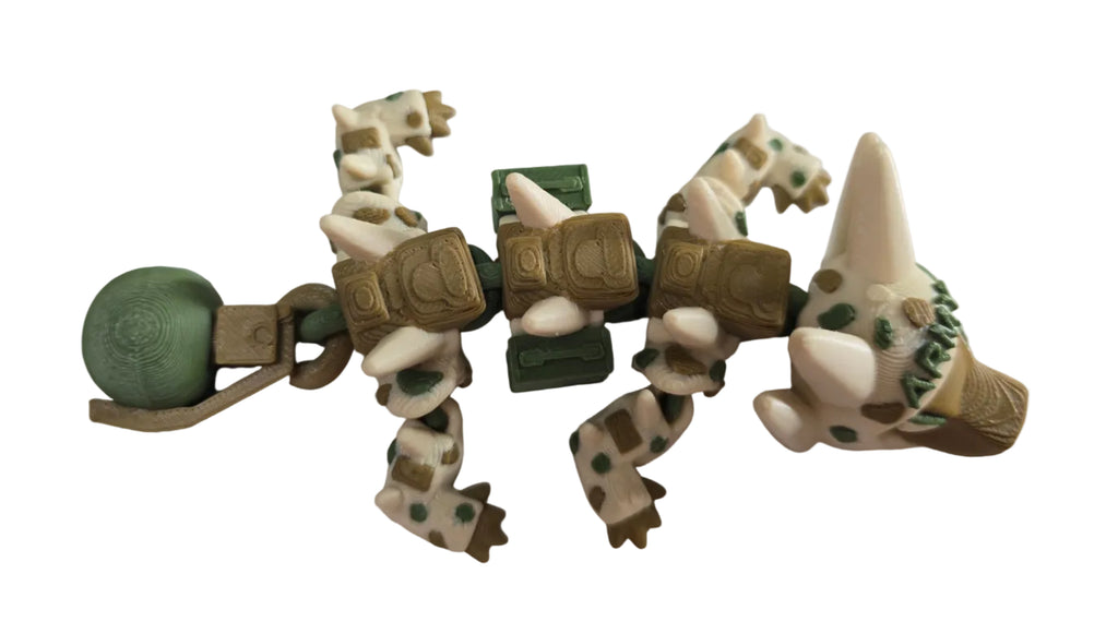 3D Printed Mini Army Dragon