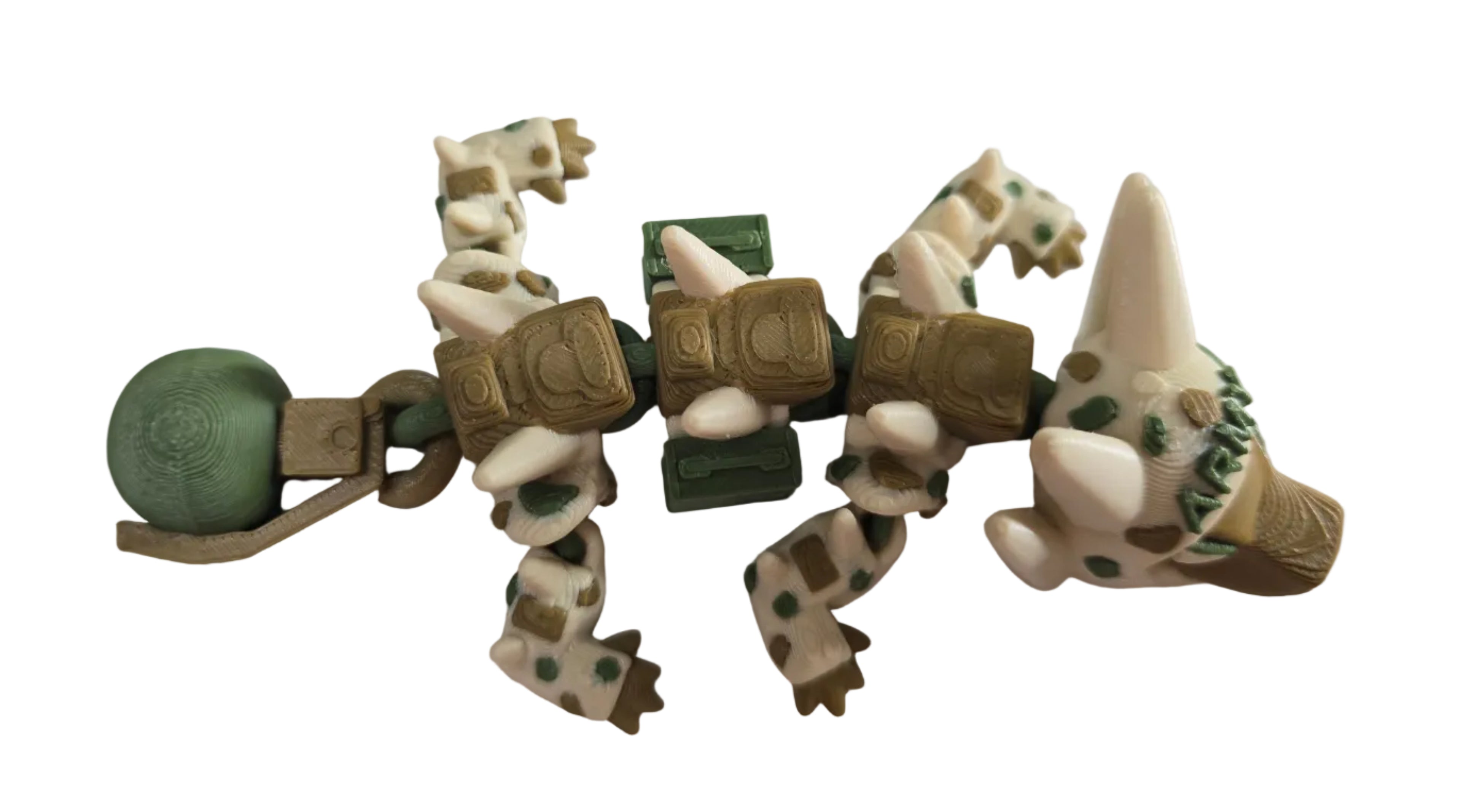 3D Printed Mini Army Dragon