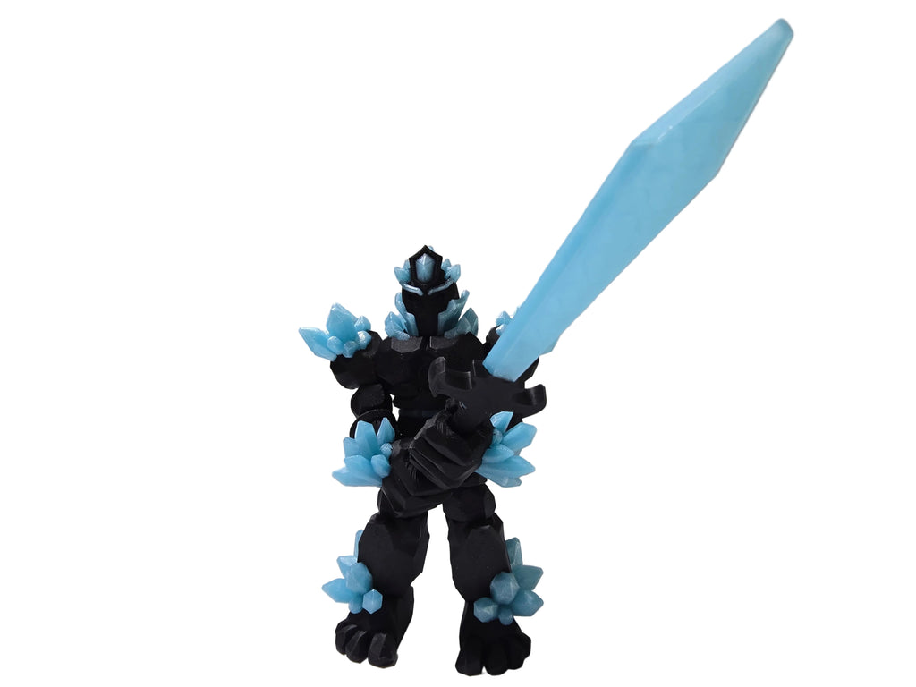 3D Printed Crystal Warrior