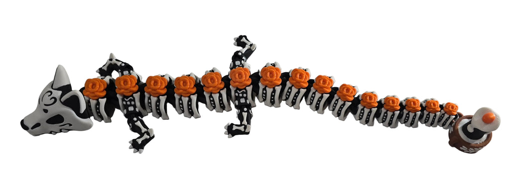 3D Printed Day of the Dead Dragon